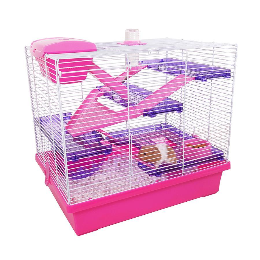 Pico XL Hamster Cage - Pink