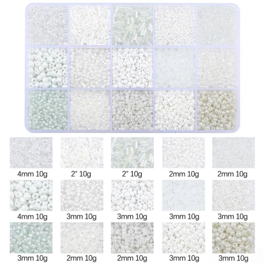 Bead Sequins Imitation Pearl Material Package Handmade Diy Beaded Bracelet Accessories Ornament Accessories Amazon Hot