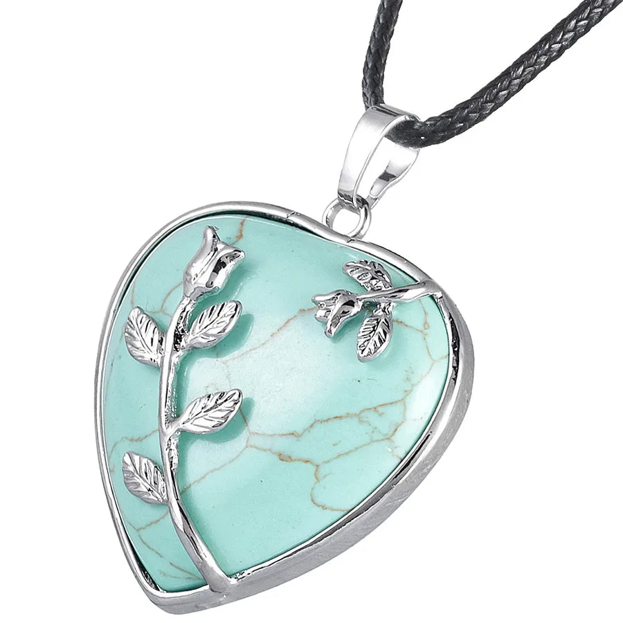 elegant streetwear heart shape crystal alloy wholesale charms