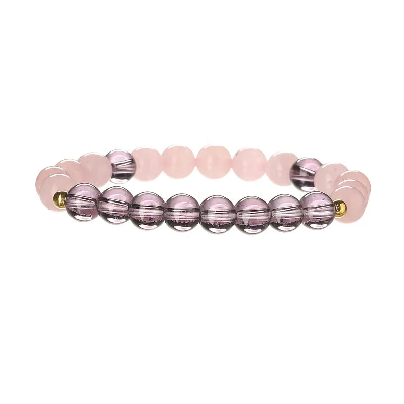 Casual Elegant Geometric natural stone Crystal Bracelets In Bulk