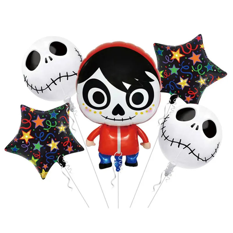 halloween geometric aluminum film party balloon