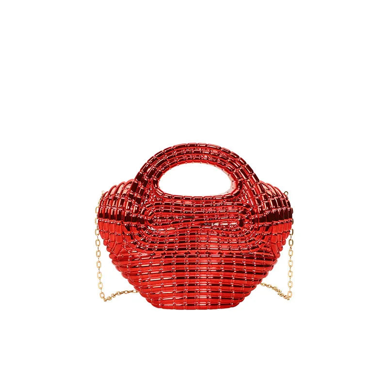 New track new acrylic bag fashion personality handbag socialite dinner bag