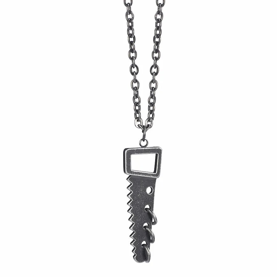 Hip-Hop Retro Solid Color 304 Stainless Steel Irregular 18K Gold Plated Men's Pendant Necklace
