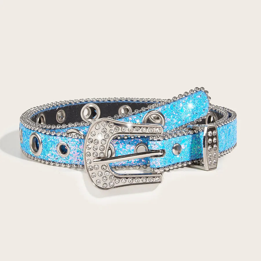 -1 Niche imitation leather Alloy Punch Plating Skull