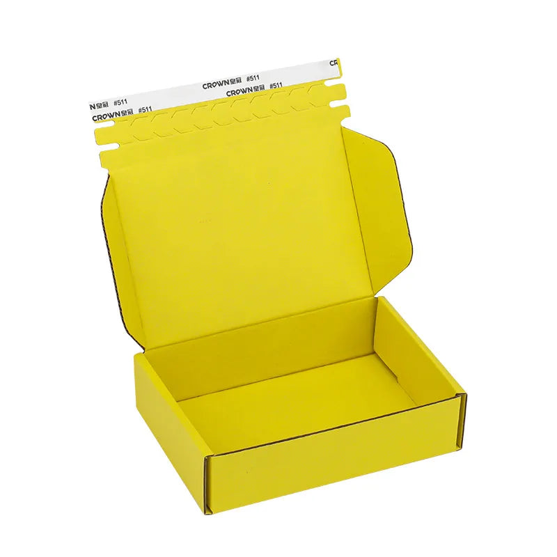 Colorful Thickened Zipper Kraft Paper Airplane Box Cosmetic Jewelry Custom Printed Gift Box Small Batch Beauty Supplies