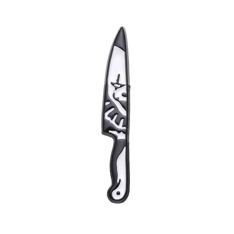Simple Style Pin Blade Alloy Stoving Varnish Unisex Brooches