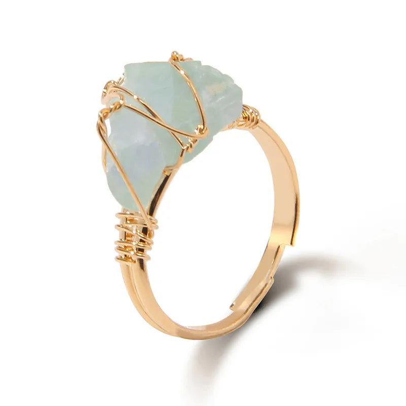 fashion irregular crystal rings 1 piece