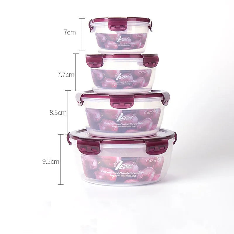 Casual Solid Color Plastic crisper