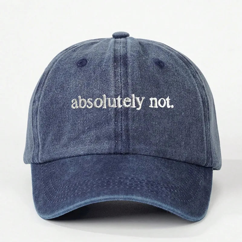 Women's Elegant Lady Letter Curved Eaves Baseball Cap