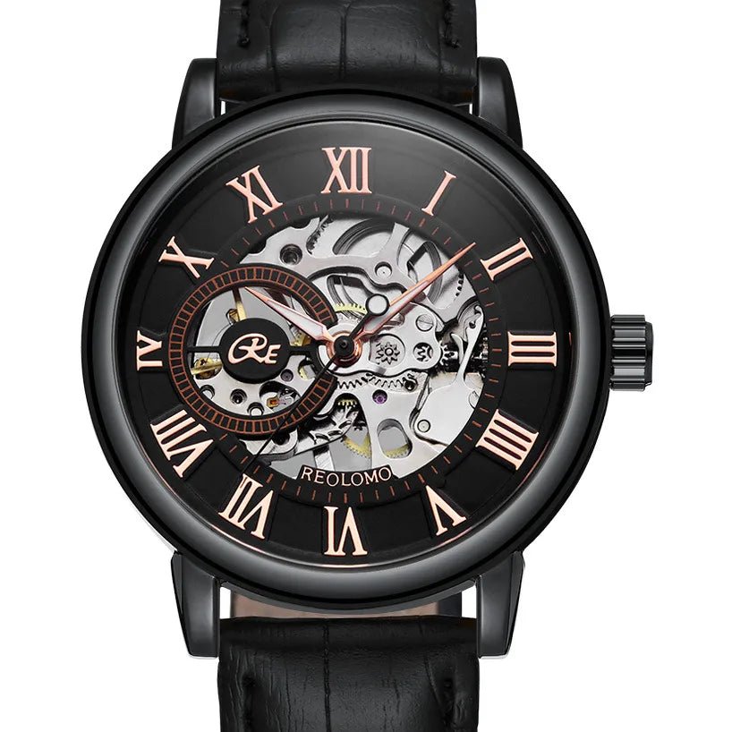 business gear buckle mechanical men's watches