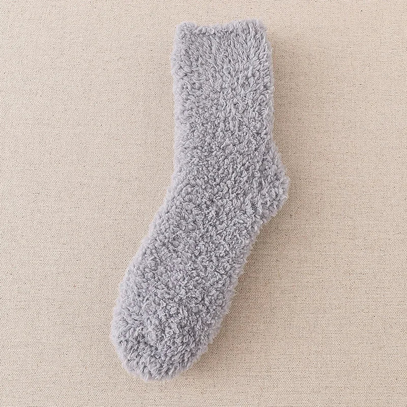 Elegant Lady Women's Solid Color Polyester Ankle Socks A Pair