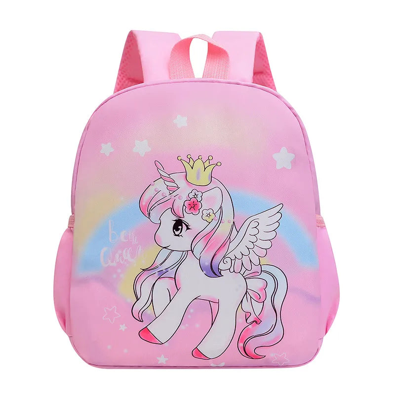 cute kindergarten new children's shoulder bag boy's shoulder bag cartoon girl backpack baby satchel