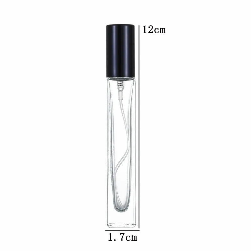 10ml perfume packaging bottle travel portable glass spray empty bottle high-grade fine small sample bottle packaging artifact