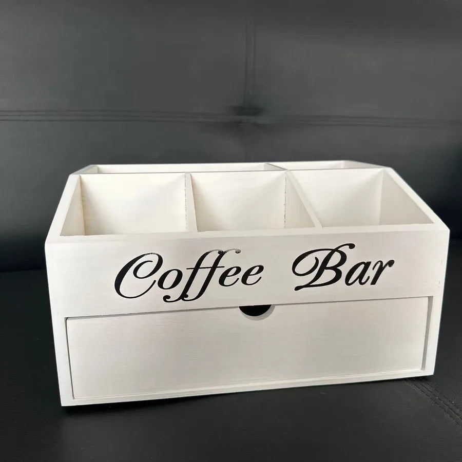 Casual Vacation Solid Color Wood Storage Box 20