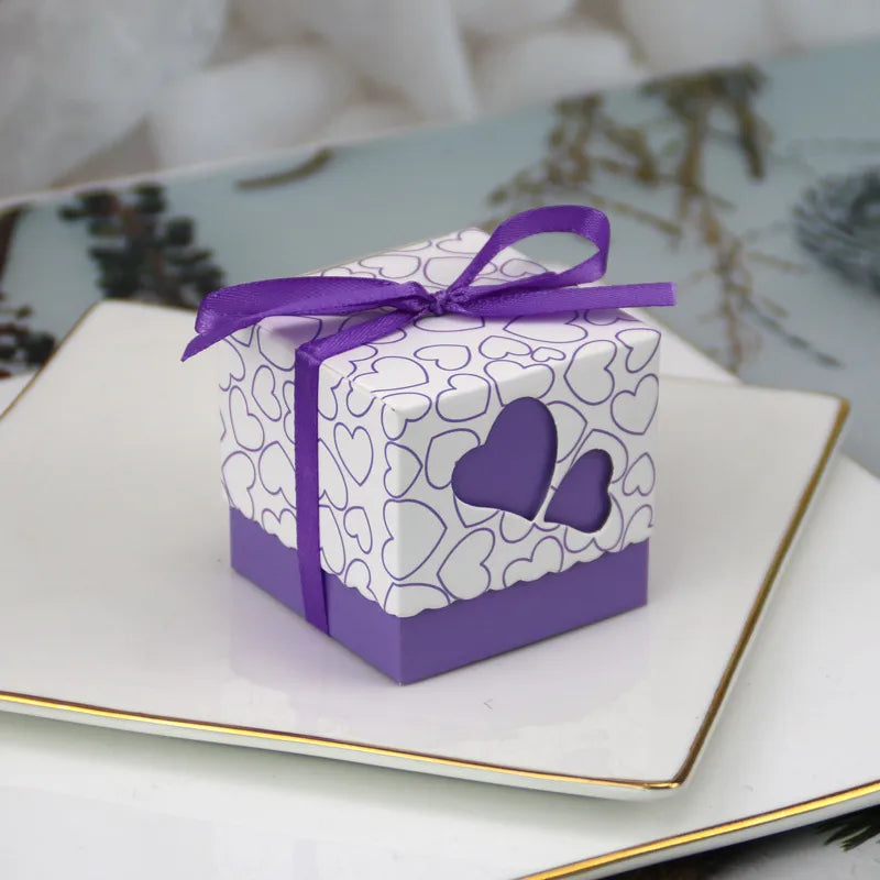 heart shape paper wedding party 1 piece