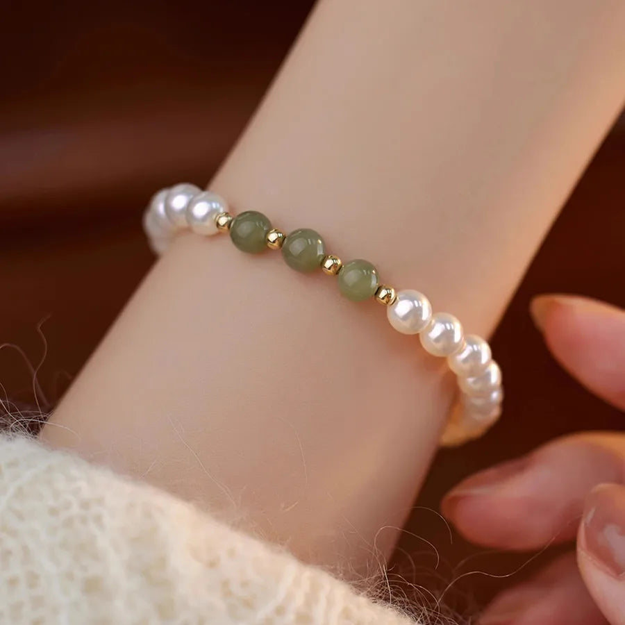 Imitation Pearl Freshwater Pearl Plating Bracelets