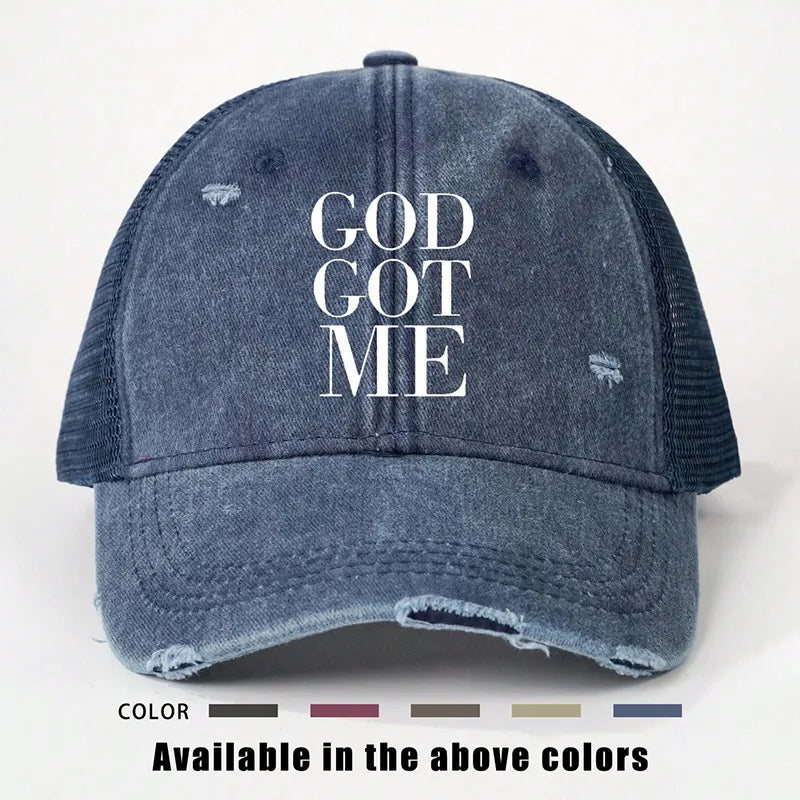 Women's Vacation Classic Style Slogan Curved Eaves Baseball Cap