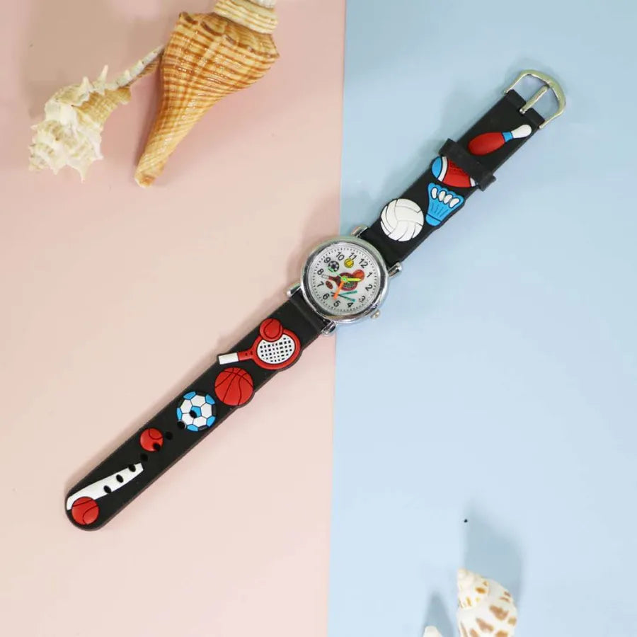 Manufacturers supply new creative children's watches kindergarten Primary School students cartoon clap watch cartoon table
