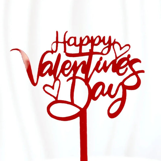Valentine'S Day Casual Elegant Lady Letter Plastic Holiday Banquet Selfie Cake Decorating Supplies Party Supplies Cake Decorating Supplies 1 Piece