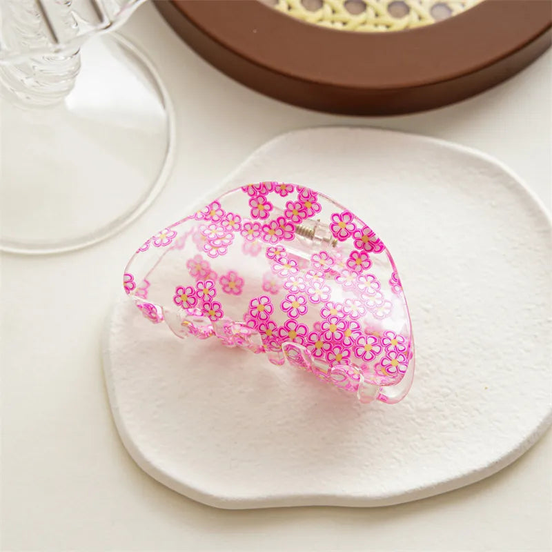 Elegant Lady Women's Geometric Fruit Acrylic Headwear
