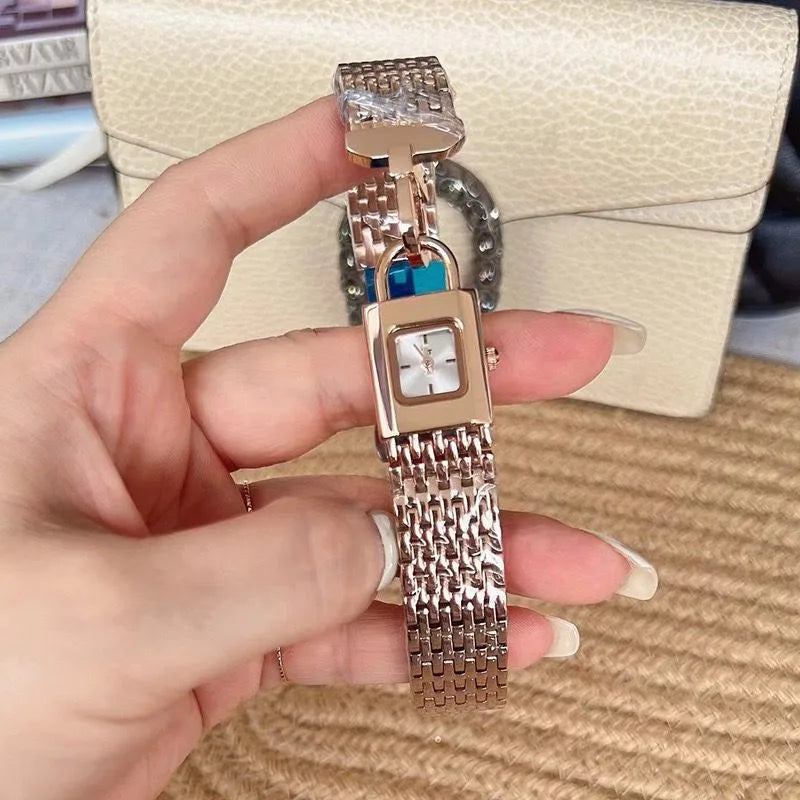 Elegant Solid Color Hook Quartz Watch Women's Watches