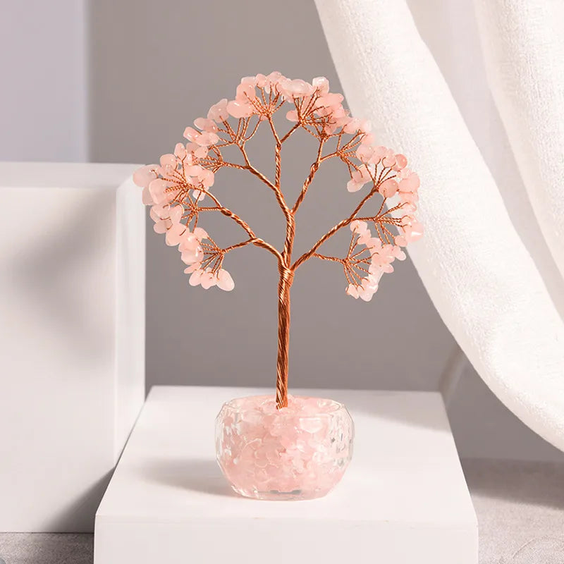 Simple Style Tree Crystal Crystal Ornaments Artificial Decorations