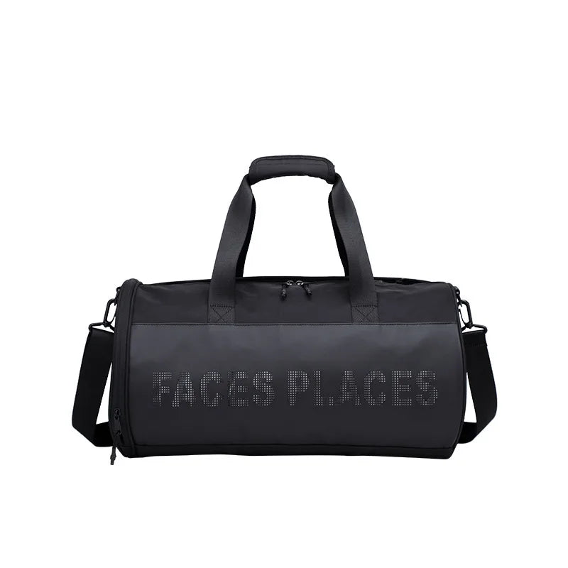 Dry and Wet Separate Gym Bag Crossbody Sports Yoga Bag Handbag Women's Travel Bag Large Capacity Waterproof Swimming Bag
