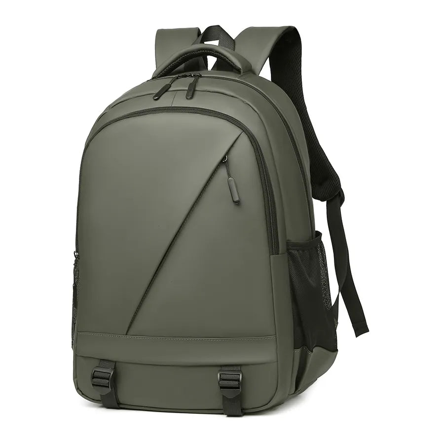 Waterproof Water Repellent Anti-theft Solid Color Daily Street Shopping Laptop Backpack