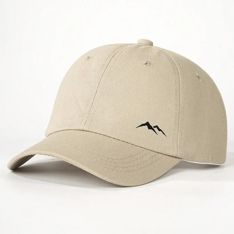 Unisex Classic Style Commute Solid Color Curved Eaves Baseball Cap