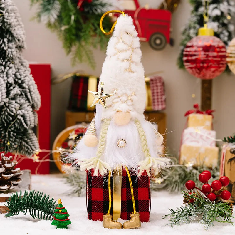 Christmas Cute Classic Style Santa Claus Letter Polyester Daily