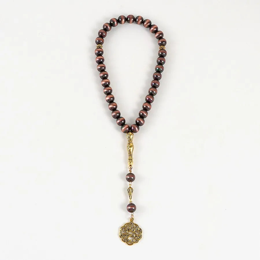 Classical Handmade Color Block Arylic Alloy Wholesale Rosary