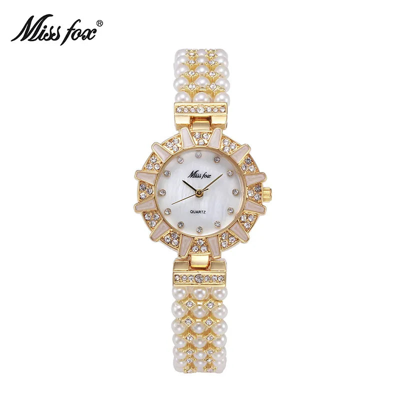 Simple Style Solid Color Horseshoe Buckle Quartz Women's Watches