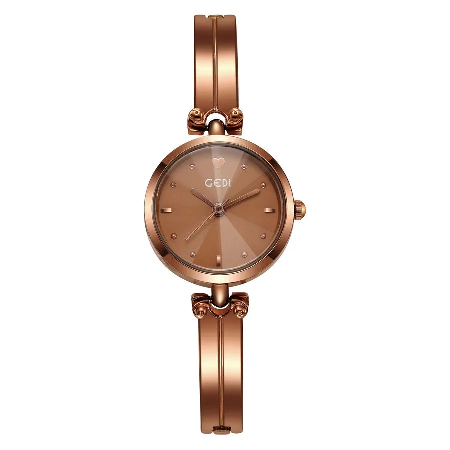 Elegant Vintage Style Round Jewelry Buckle Quartz Watch Women's Watches