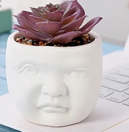 Casual Elegant Lady Geometric ceramics Vase Artificial Decorations