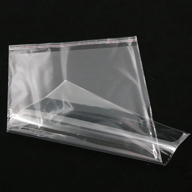 basic solid color plastic storage bag