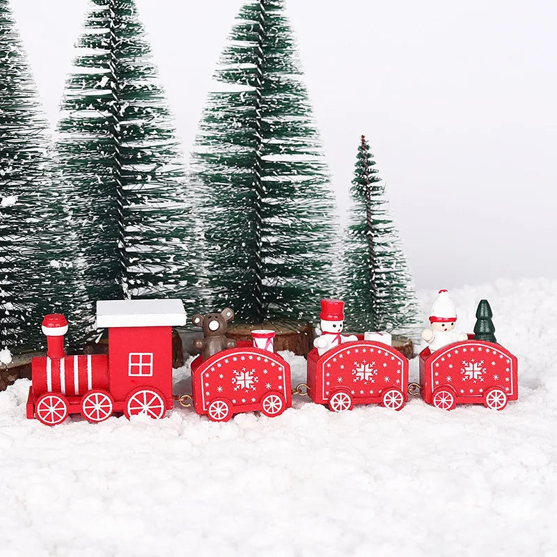 Christmas Cartoon Style Streetwear Snowman Wood Daily Decorative Props