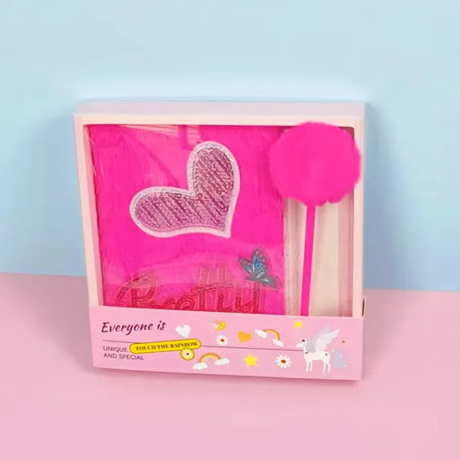 1 Piece 1 Set Letter Red Heart Learning Paper Cute Notebook
