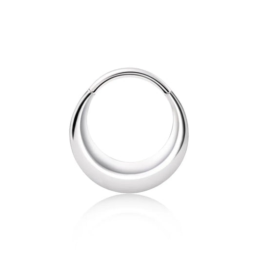 1 Piece Nose Rings & Studs Simple Style Solid Color 304 Stainless Steel