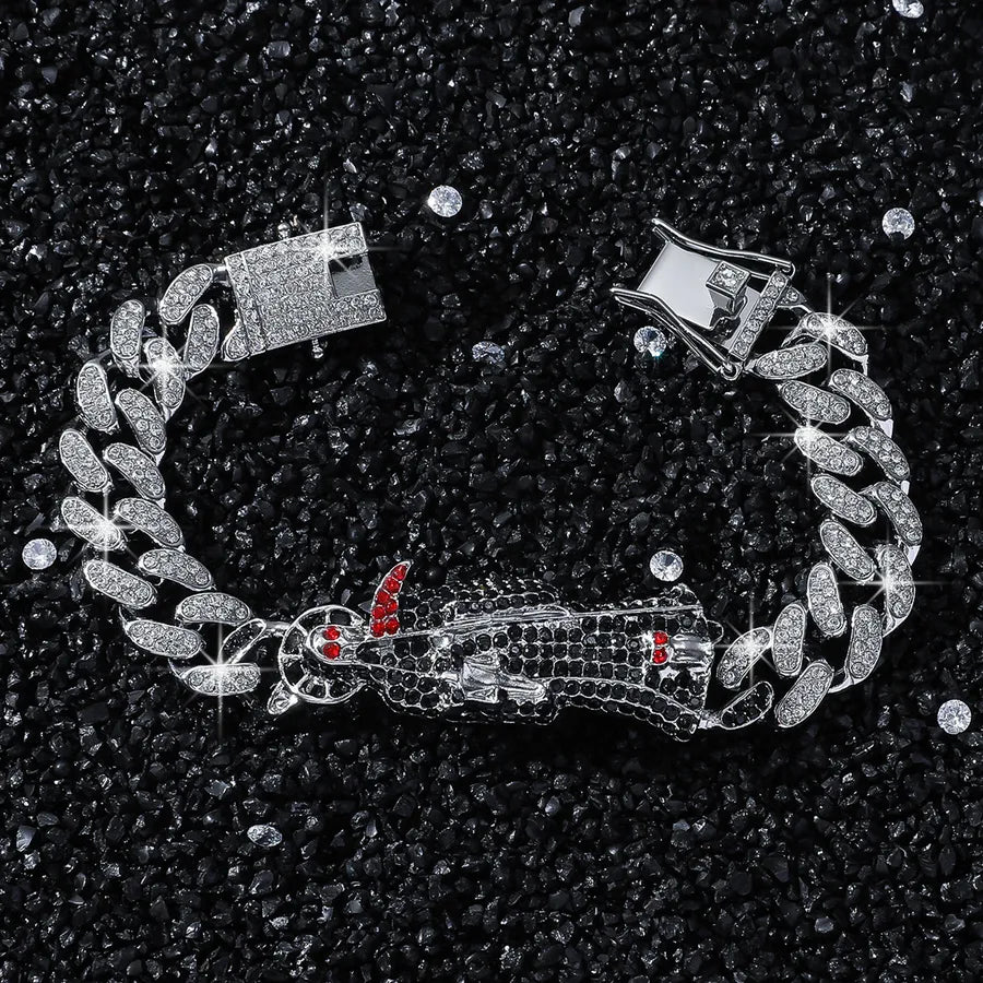New Fashion Punk Bracelet Men's Creative Personality Metal Trendy Domineering Bracelet