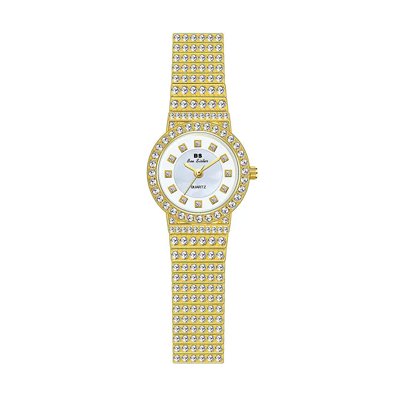 Elegant Glam Geometric Jewelry Buckle Quartz Watch Women's Watches