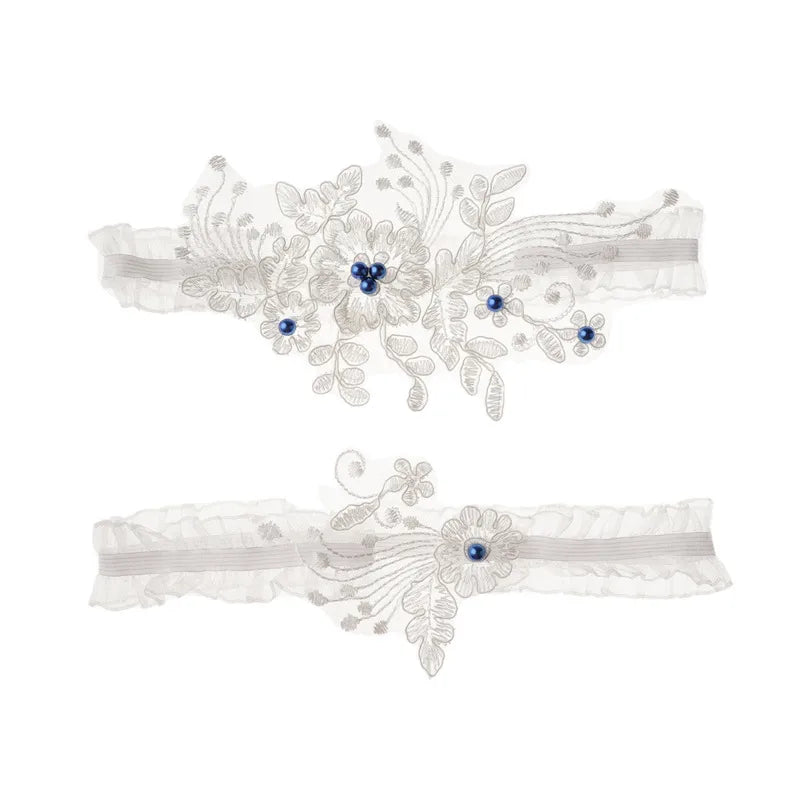 Bridal Solid Color Wedding Garter