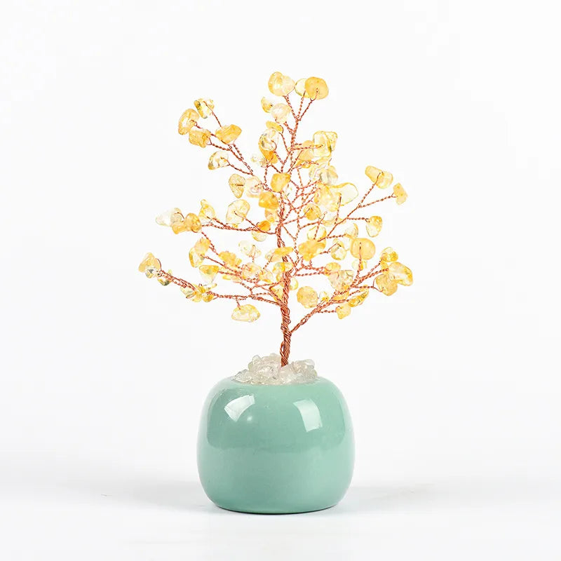 Simple Style Tree Crystal Ornaments Artificial Decorations