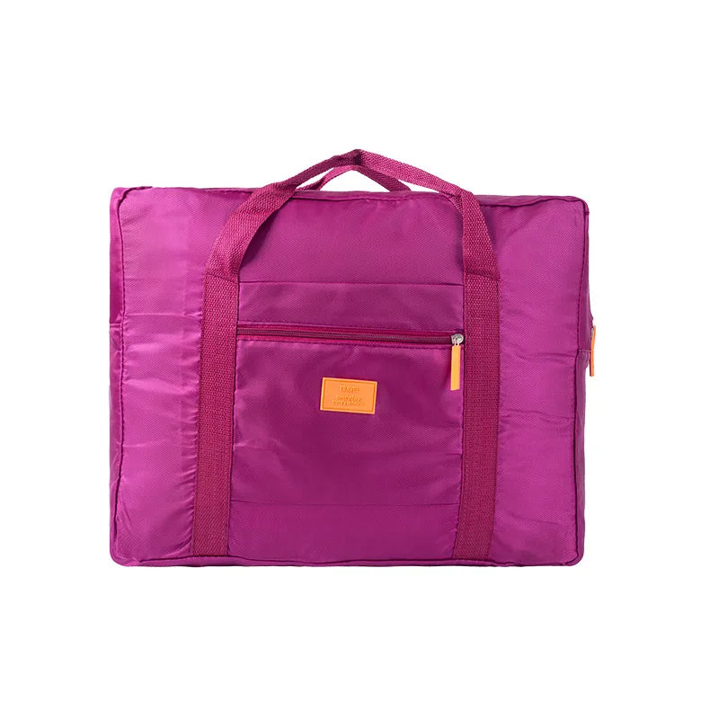Factory direct New folding travel luggage trolley bag large capacity storage bag clothing shoes finishing bag