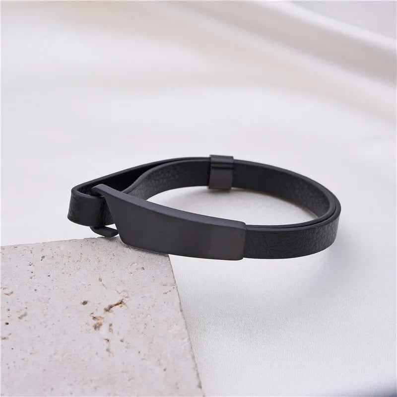Simple Style Geometric 304 Stainless Steel Plating Unisex Bangle