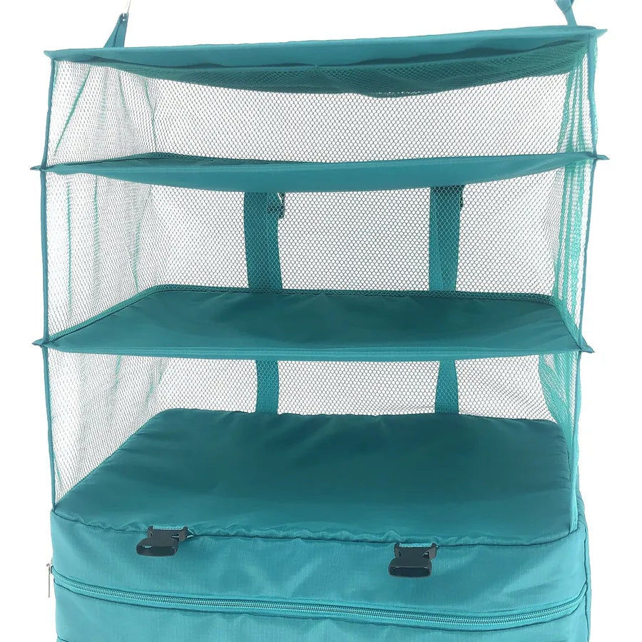 Clothes clothing sundries storage bag three-layer hanging bag book hanging bag storage bag source manufacturers