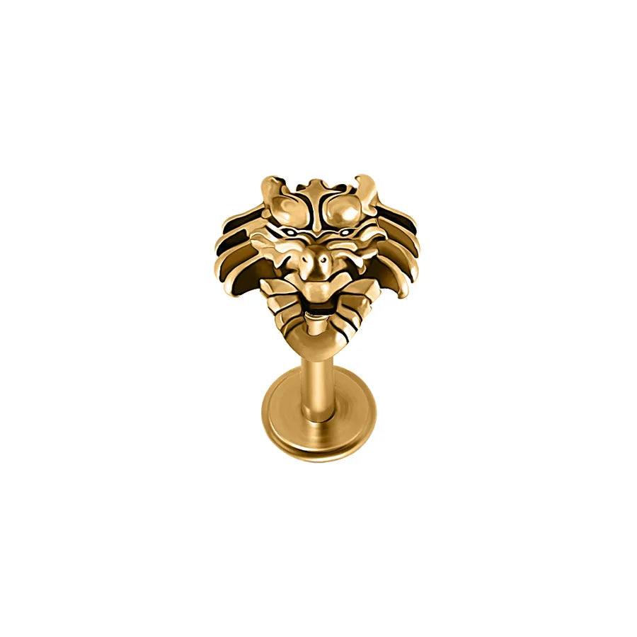 1 Piece Lip Rings Casual Hawaiian Tropical Animal 304 Stainless Steel Polishing Lip Rings Ear Cartilage Rings & Studs