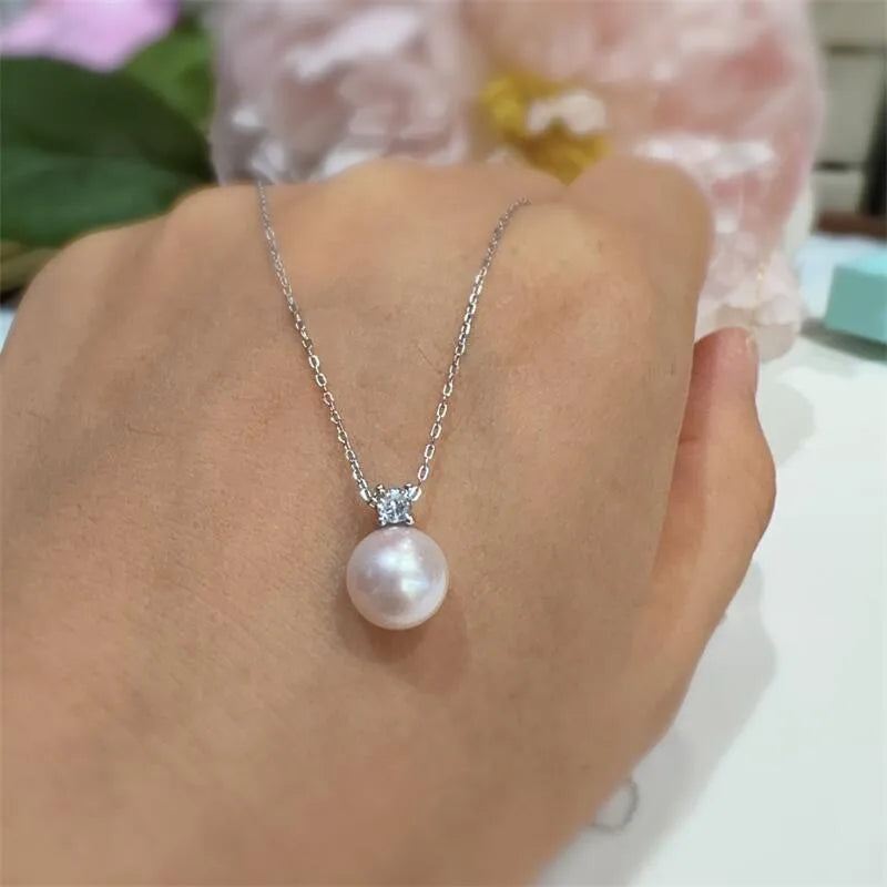 cable chain Geometric Pendant Necklace