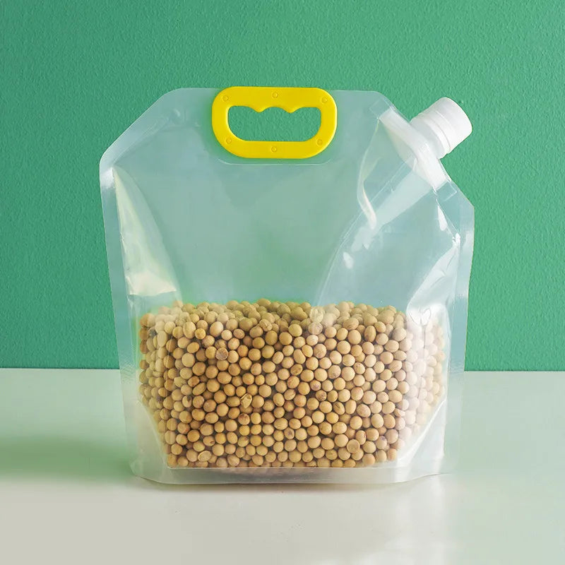 Simple Style Solid Color PET Envelope bag