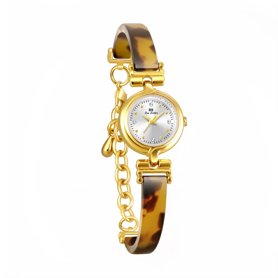 Elegant Simple Style Geometric Jewelry Buckle Quartz Watch Women's Watches
