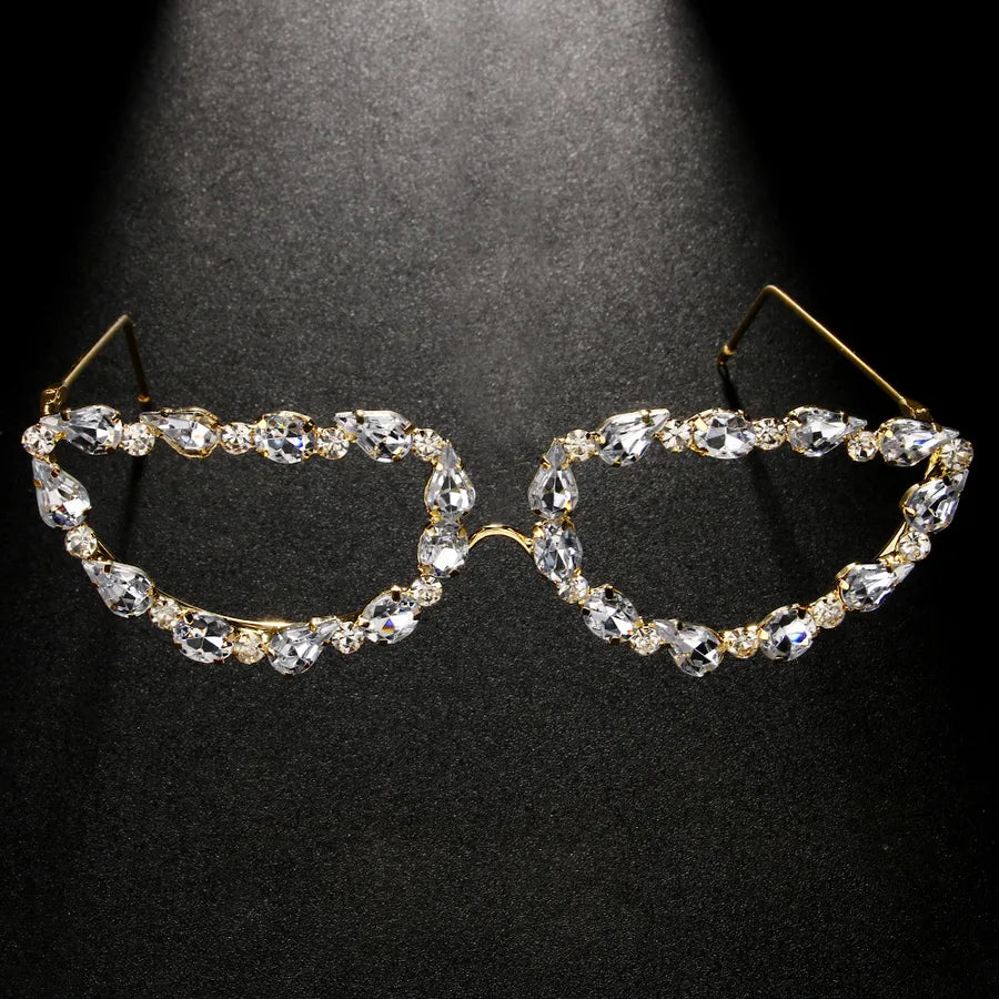 Elegant Glam Geometric Women's Glasses